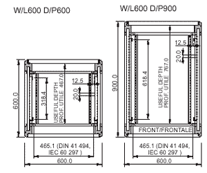 LOGIC WITHOUT DOOR (W600 and W800)